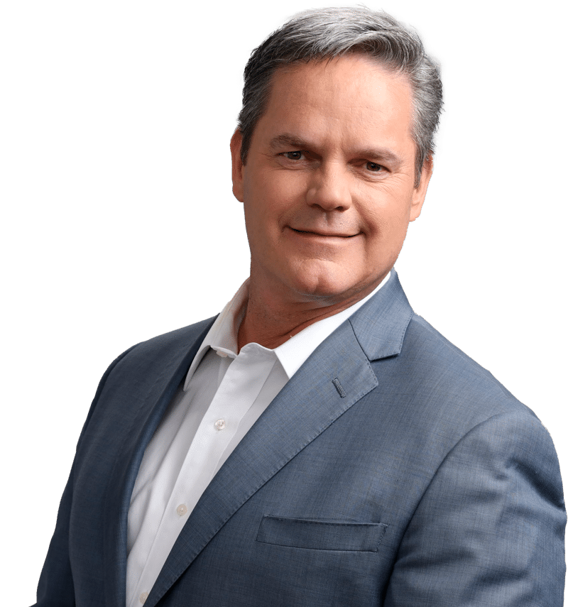 Steve DeBosier wearing a suit